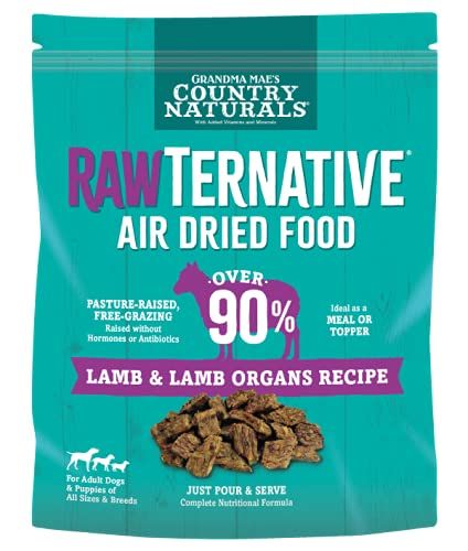 RawTernative Air Dried Dog Food, Flavor: Lamb