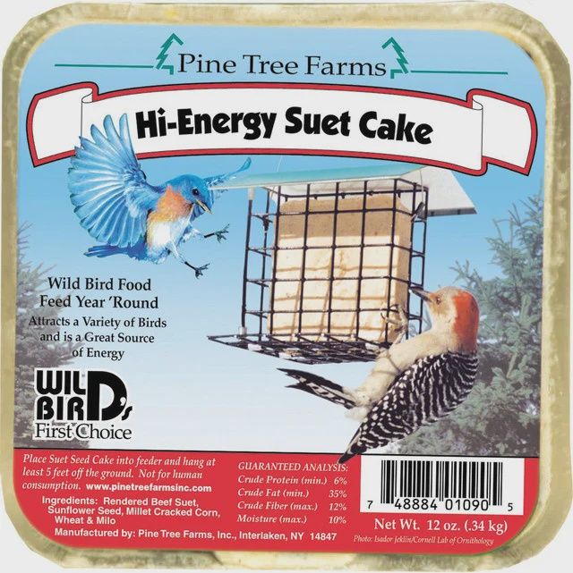 Hi-Energy Suet Cake, Wild Bird