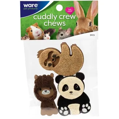 Cuddly Crew Small Animal Chew - 3 Pc