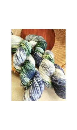 SW Merino / Silk / Stellina 70/20/10 Fjord Focus