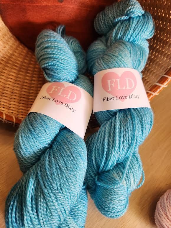 SW BFL / Bamboo 70/30 Knit Happened in Atlantis