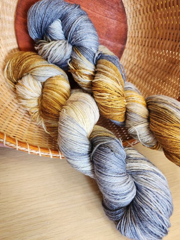 SW Merino/ Silk/ Stellina 70/ 20/ 10 Mighty Mac