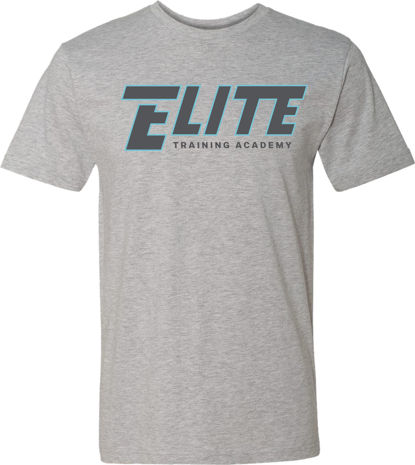 Short Sleeve T-Shirt - &quot;Elite&quot; Logo  - Adult - Sport Grey, Size: Small