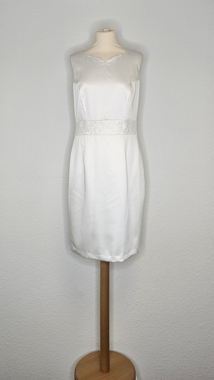 Kleid Weiß