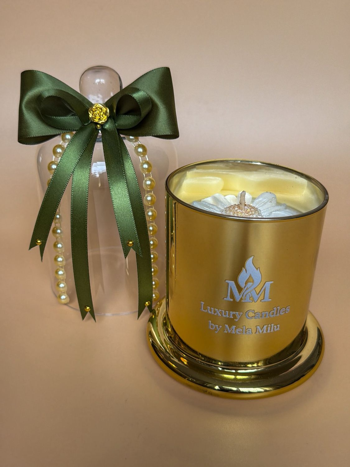 ✨ Luxury Duftkerze Gold – Opium Black (Klein)