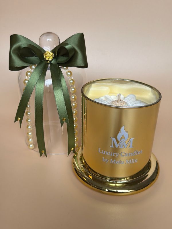 ✨ Luxury Duftkerze Gold – Opium Black (Gross)