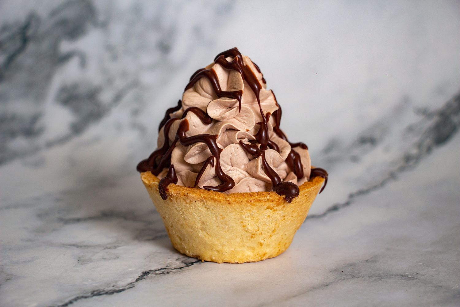 ​Chocolate Whipped Cream Tartlet