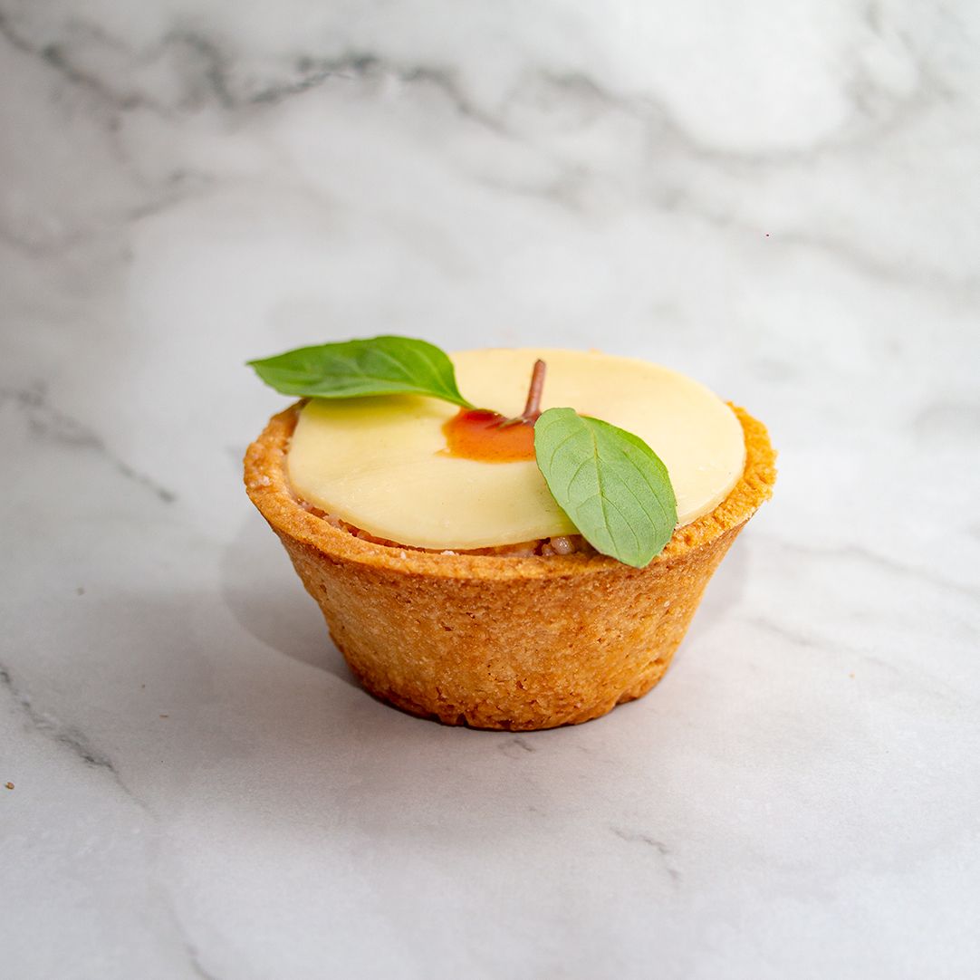 Tartaleta de jamón y queso
