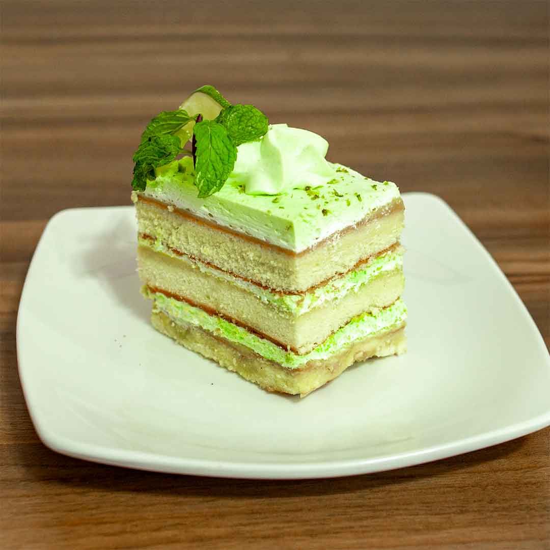 ​Lemon Layer Cake Slice