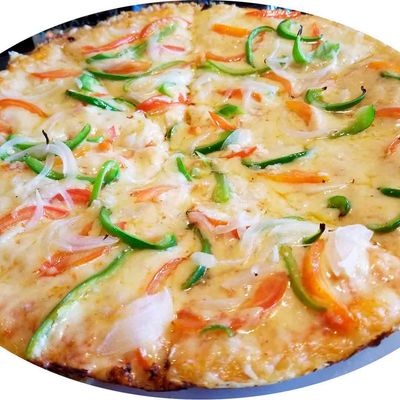 Pizza de Ají y Cebolla