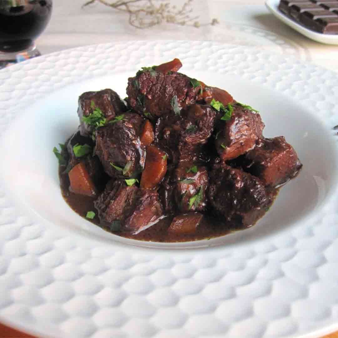 Lamb Stew in Red Wine