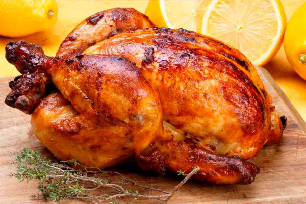 Whole Stuffed Chicken
