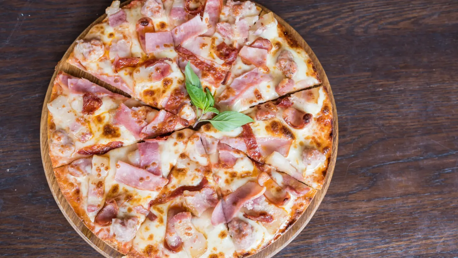 Pizza de Bacon