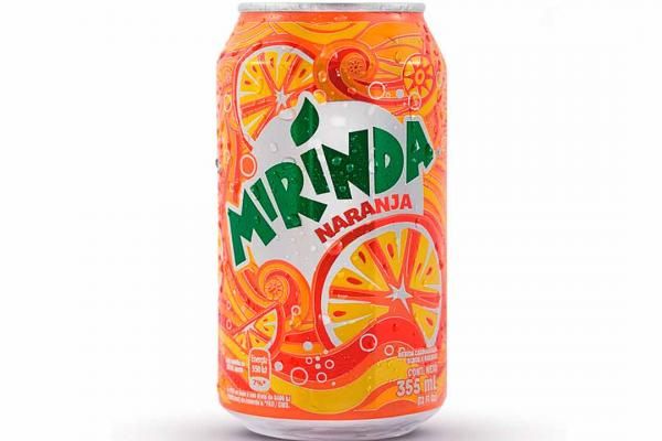Refresco de Naranja Mirinda