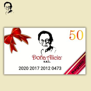 Tarjeta de Regalo 50 usd
