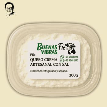 Queso crema artesanal