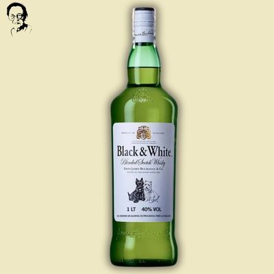 Black and White  750 ml