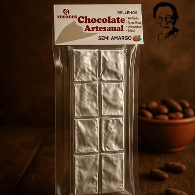 TABLETA DE CHOCOLATE ARTESANAL