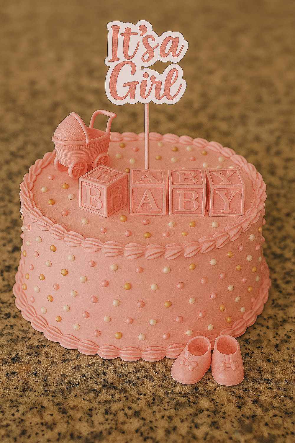 Cake temático Baby Shower