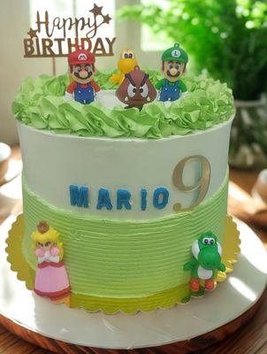 Cake Tematico de Super Mario