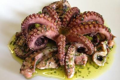 Pulpo al Ajo