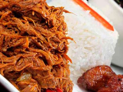Ropa vieja de res