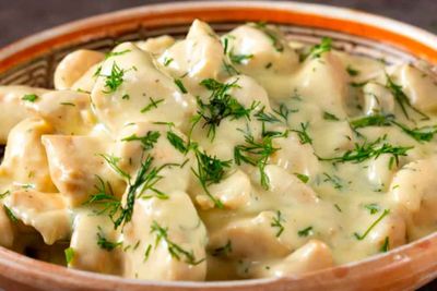 Fish Cubes in Italian Sauce