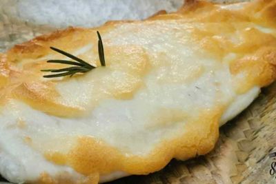 Fish Gratin with Ham and Cheese