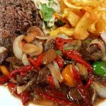 Pork Fajitas in Mushroom Sauce