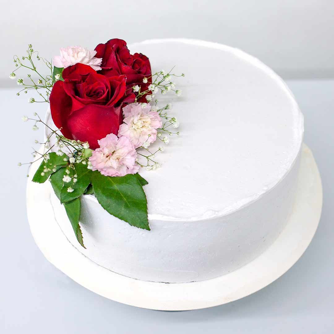 Cake de Nata y Flores