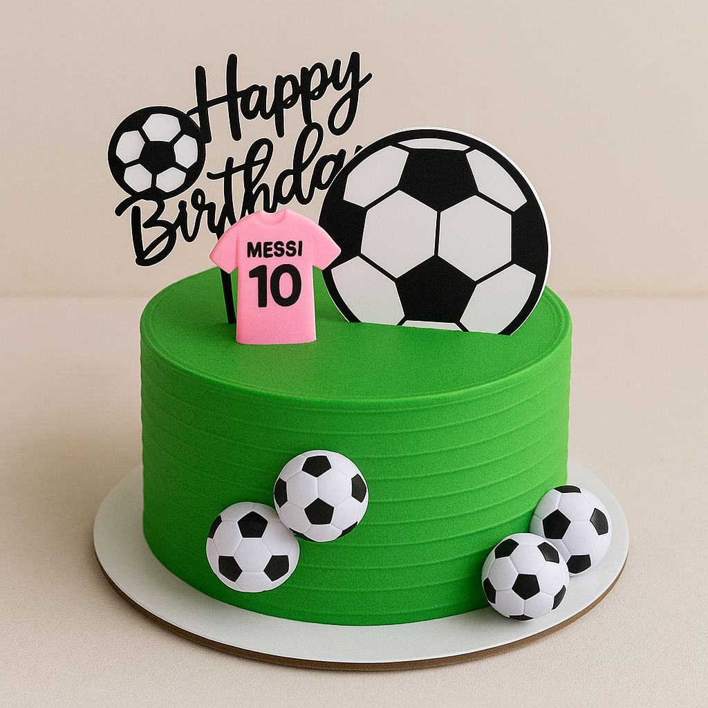 Cake Temático de Futball