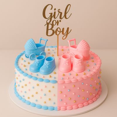 Cake Revelación de Sexo