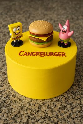 Cake de Bob Esponja