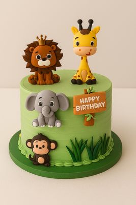 Cake Animales de la Selva