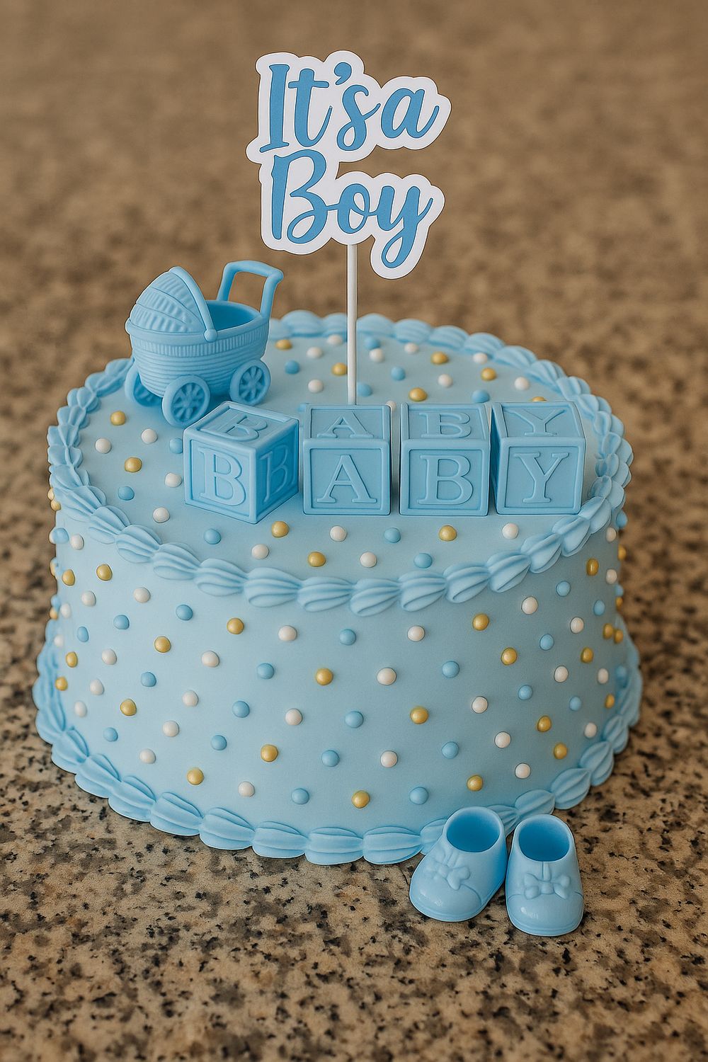 Cake temático Baby Shower