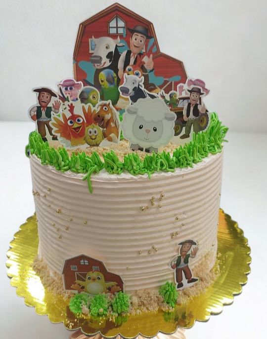 Cake Temático de La Granja de Zenon