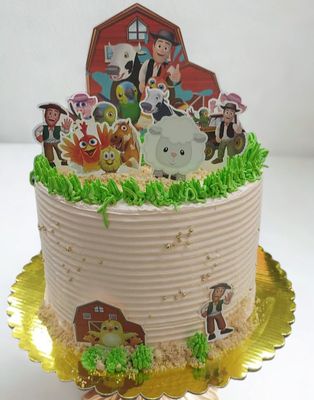 Cake Temático de La Granja de Zenon
