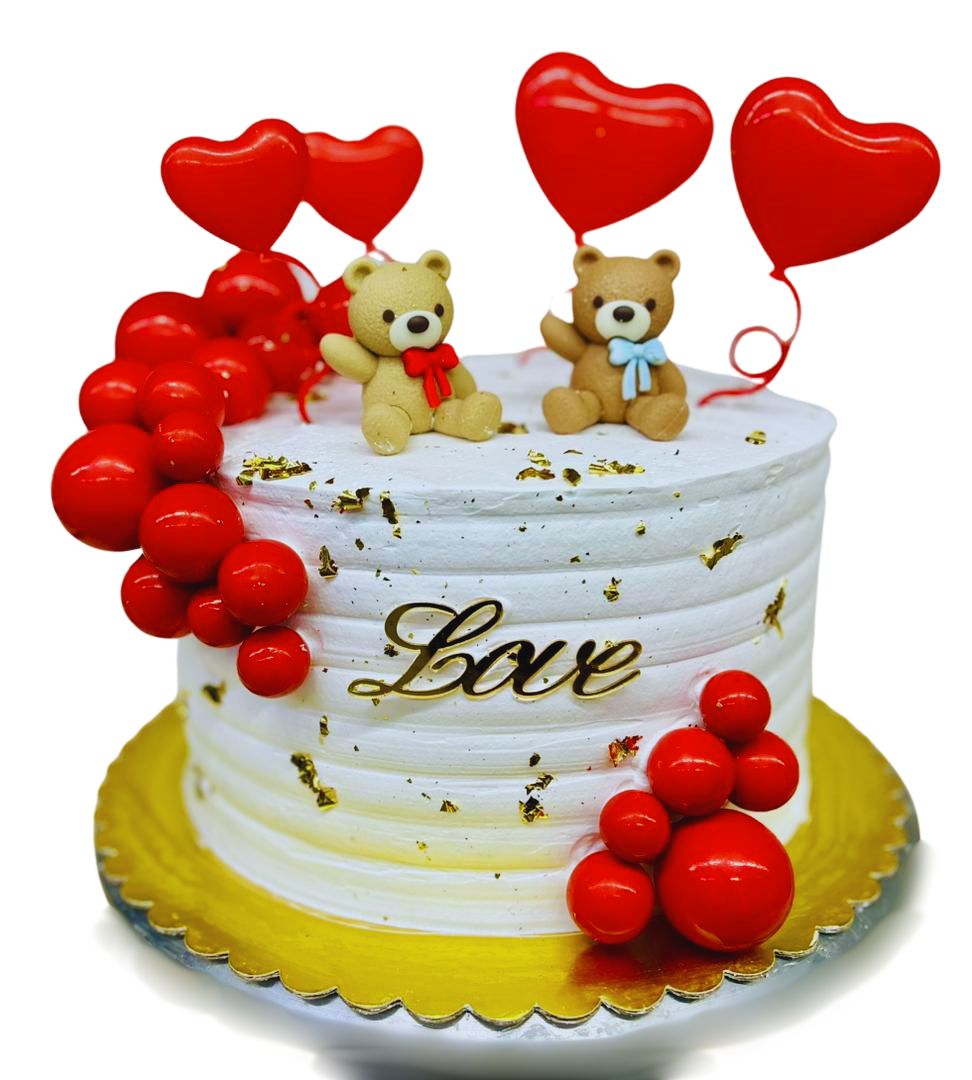 Teddy Love Cake