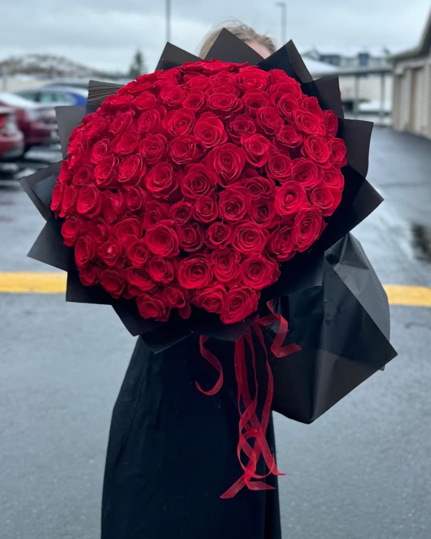 Ramo de 100 Rosas Rojas