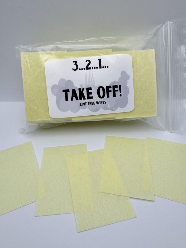3..2..1 take off lint free Wipes 300 count