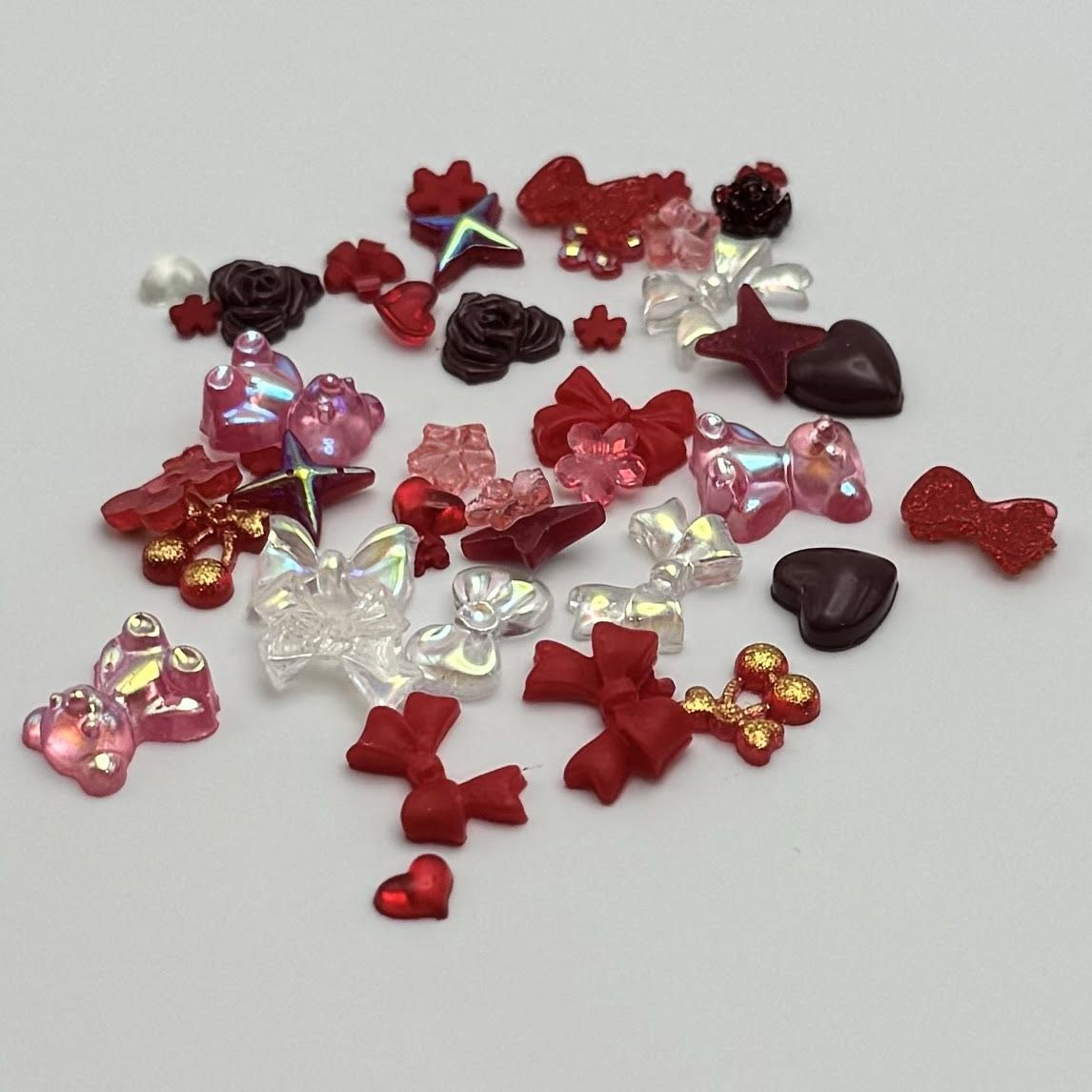 Nail Charms, Variation Name: Red