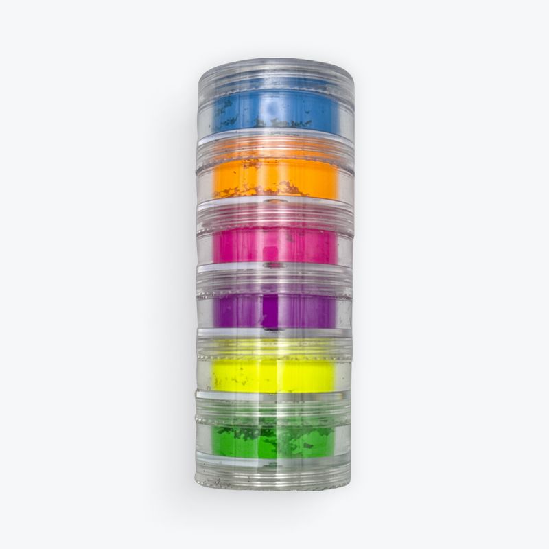 Rainbow powder
