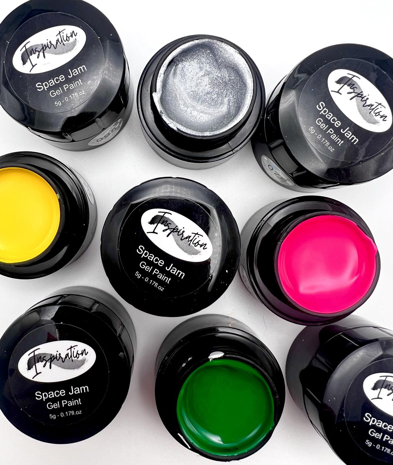 Space Jam gel art paint pods
