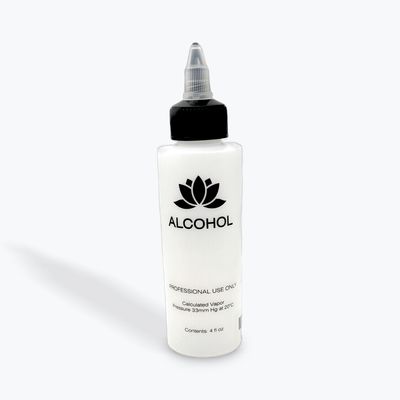 Refillable bottle with nozzle