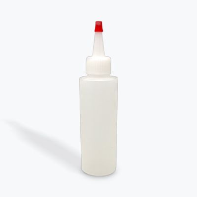 Refillable bottle with Yorker spout