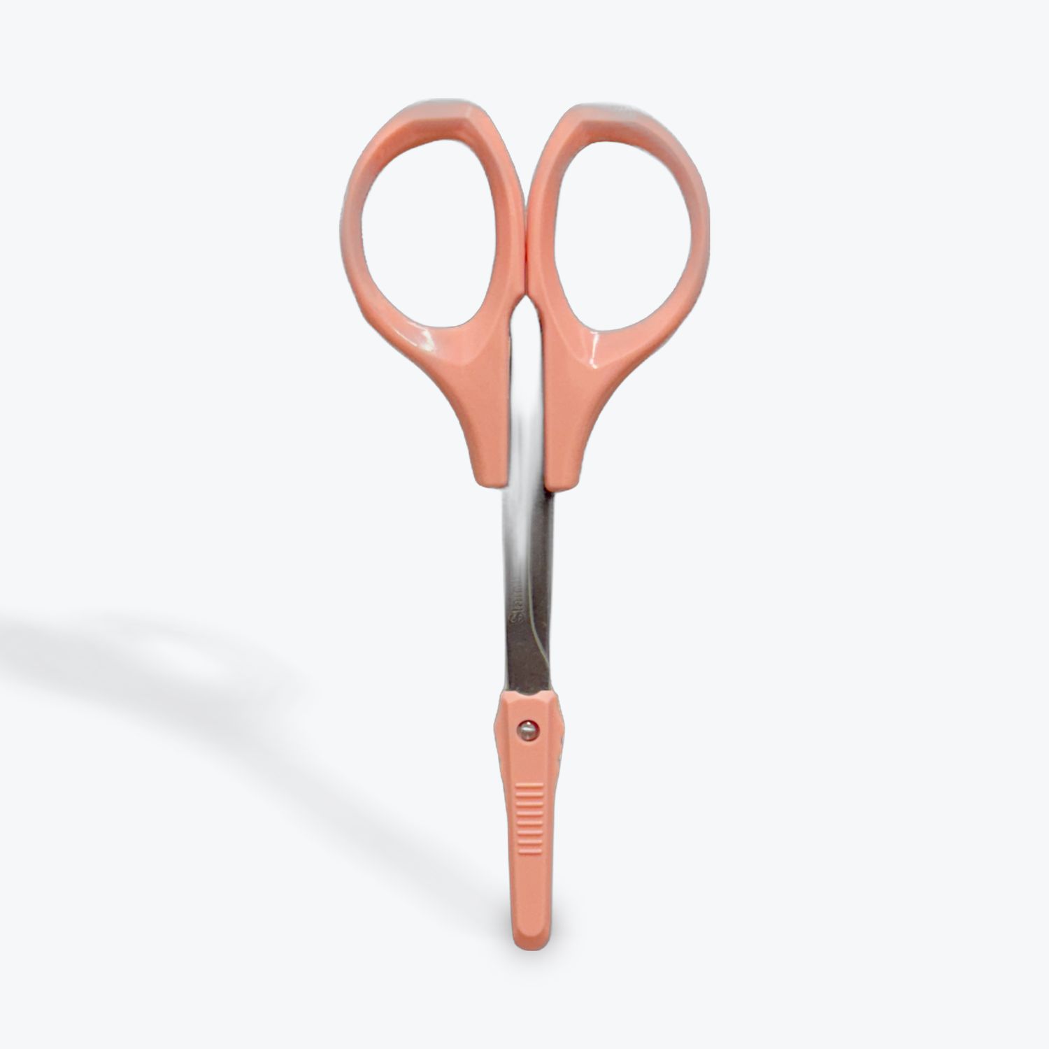 Pink scissors with free cap