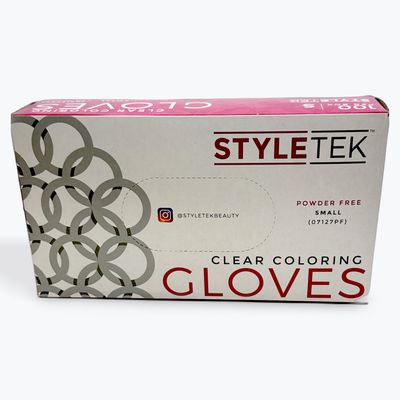 StyleTek clear coloring gloves