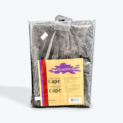 Colouration zebra print cape