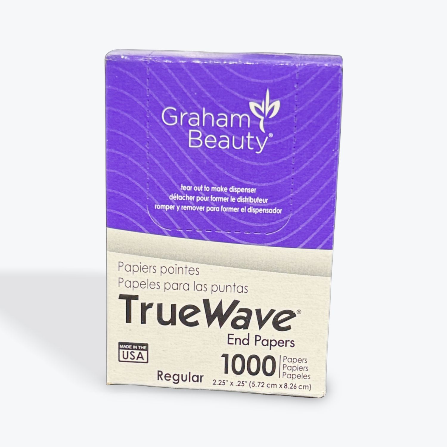 TrueWave end papers, Size: Regular