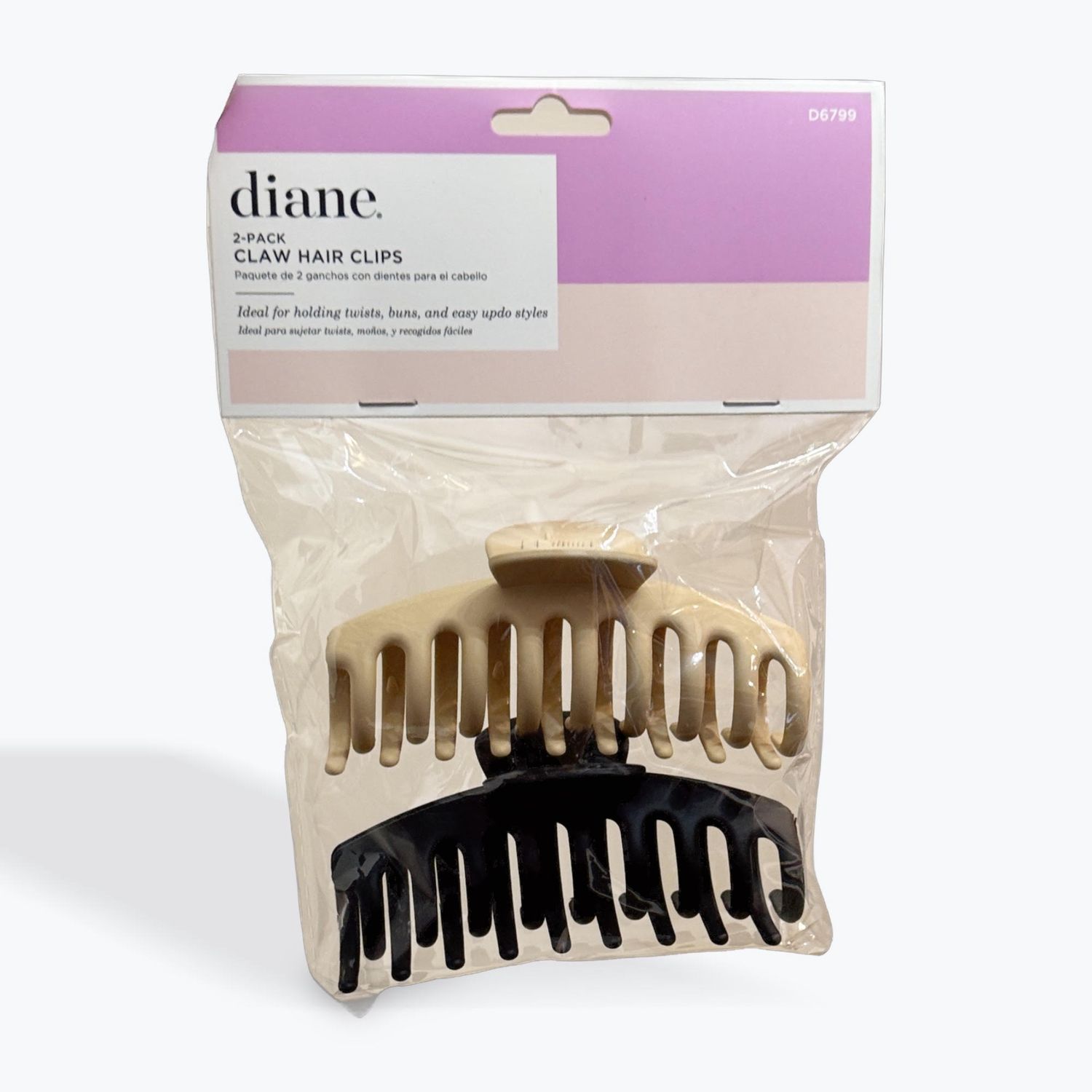 Diane claw hair clips